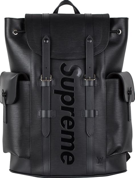 supreme lv backpack black|supreme epi christopher backpack.